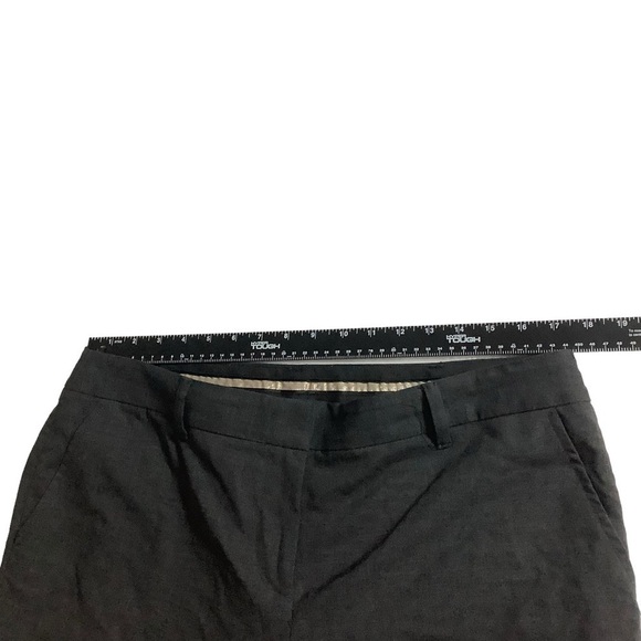 Tory Burch Charcoal Gray Wide-Leg Wool Pants Size 14 - Picture 4 of 10